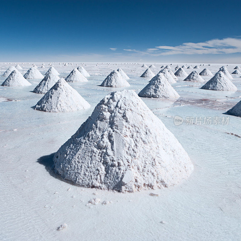 Salar de Uyuni, Altiplano玻利维亚